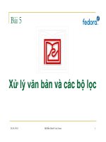 Bài giảng hệ điều hành unix linux  bài 5   đặng ngọc cường