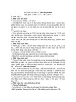 giáo án mầm non CHỦ đề NHÀNH 3 