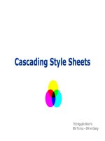 Bài giảng lập trình web   chương 2   ths  nguyễn minh vi