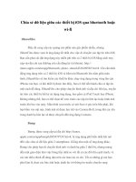 Chia sẻ dữ liệu giữa các thiết bị iOS qua bluetooth hoặc wi fi 