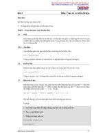 Lập trình c bài 3  biến, toán tử và kiểu dữ liệu 