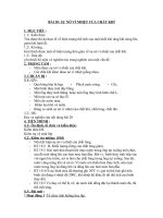 BÀI 20  sự nở vì NHIỆT của CHẤT KHÍ