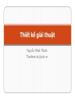 Bài giảng lập trình c  chương 5   nguyễn minh thành