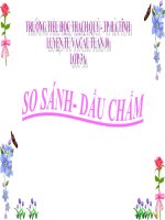 Bài giảng tiếng việt 3 tuần 3 bài luyện từ và câu   so sánh, dấu chấm 17 