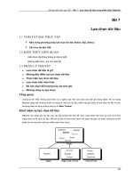 Bài 7   lựa chọn dữ liệu trong phần mềm mapinfo 