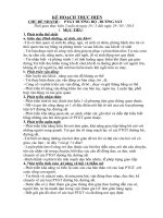 giáo án nhà trẻ kế HOẠCH THỰC HIỆN PTGT 2013 