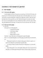 CHƯƠNG VI THẤT NGHIỆP và lạm PHÁT 