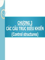 Bài giảng phương pháp lập trình  chương 3   GV  từ thị xuân hiền