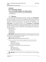 GIÁO TRÌNH CAD CAM   PHẦN 1 máy TÍNH và nền TẢNG của CAD CAM   CHƯƠNG 3 