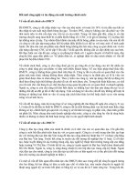 Đổi mới công nghệ và tác động của môi trường chính sách 