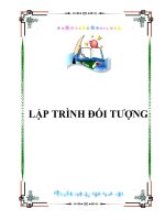 Lập trình đối tượng