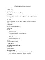 BÀI 23 THỰC HÀNH đo NHIỆT độ