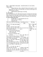 BÀI 1   NHẬN BIẾT ÁNH SÁNG – NGUỒN SÁNG và vật SÁNG