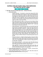 Kĩ thuật xây dựng cơ sở dữ liệu trong khối cube