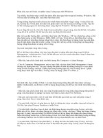 Phân chia ổ cứng 