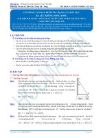 cần bằng vật rắn dưới tác dụng cùa hai lực, ba lực không song song