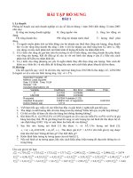 Bài tập kinh tế lượng cơ bản