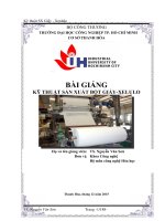 KỸ THUẬT sản XUẤT bột GIẤY XELULO