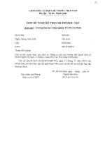 mẫu đơn đề nghị hỗ trợ chi phí học tập 