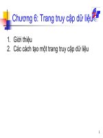 Bài giảng quản lý và xử lý dữ liệu cơ bản  chương 6 tìm hiểu về macro  cđ CNTT hữu nghị việt nhật