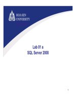 Giáo trình SQL bài 2