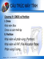 Bài giảng cấu trúc máy tính   chương 4   ths vương xuân chí