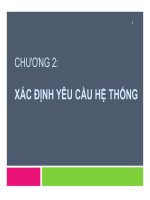 Bài giảng công nghệ phần mềm  chương 2   GV  trần thị thúy nga
