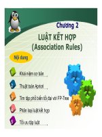 Bài giảng khai phá dữ liệu  chương 2   phan mạnh thường