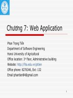 Bài giảng lập trình window  chương 7   phan trọng tiến