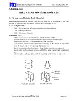 Giáo trình autocad 3d   chương 7 
