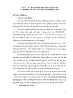 skkn công tác bồi dưỡng đội ngũ giáo viên ở trường bổ túc văn hóa tỉnh đồng nai 