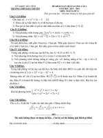 Đề thi thử đại học lần 1 năm 2015 2016 sở bắc ninh tham khảo (11) 