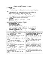 BÀI 1   CHUYỂN ĐỘNG cơ học 