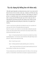 Tự xây dựng hệ thống lưu trữ đám mây 