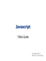 Bài giảng lập trình web   chương 3   ths  nguyễn minh vi