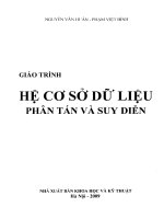 Giáo trình hệ cơ sở dữ liệu phân tán và suy diễn  phần 1   nguyễn văn huân, phạm việt bình