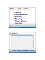 Bài giảng lập trình ứng dụng visualbasic  bài 4   phạm đình sắc