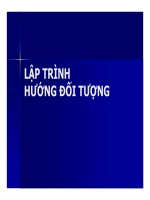 Bài giảng lập trình hướng đối tượng   chương 3  kế thừa