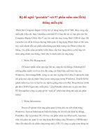 Bộ đồ nghề portable với 57 phần mềm sửa lỗi hệ thống miễn phí 