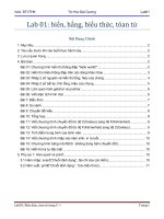 Bài tập ngôn ngữ lập trình c (phần2)