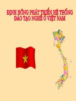 Định hướng phát triển hệ thống đào tạo tại việt nam