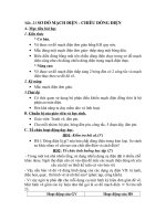 Tiết  23 sơ đồ MẠCH điện   CHIỀU DÒNG điện