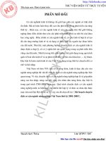 Kế hoạch chuyển dịch cơ cấu ngành nông nghiệp Việt Nam thời kỳ 2001-2005