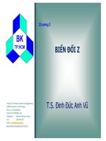 Tín hiệu số   xử lý dữ liệu   chương 3