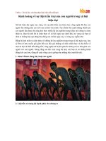 Kinh hoàng về sự thật trần trụi của con người trong xã hội hiện đại