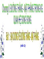 Giáo án bồi dưỡng hai đường thẳng song song, chéo nhau (6) 