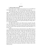 Biến đổi mức sống của nhóm cư dân sau tái định cư ở đà nẵng 