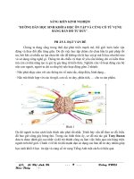 skkn hướng dẫn học sinh khối 6 học ôn tập và củng cố từ vựng bằng bản đồ tư duy