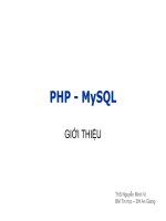 Bài giảng lập trình web   chương 4   ths  nguyễn minh vi