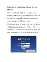 Hướng dẫn sử dụng hosting miễn phí byethost (phần 2)